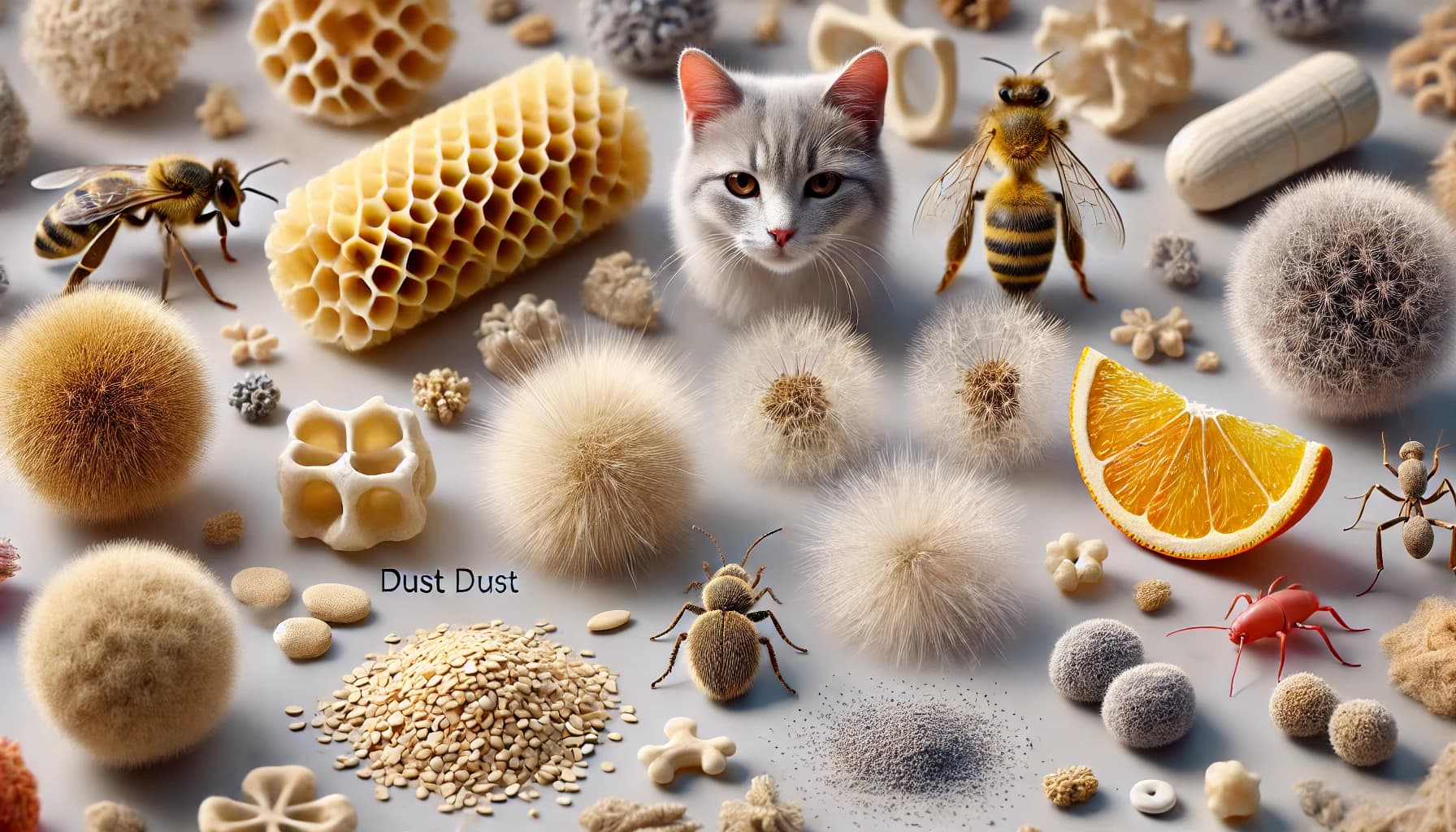 Pollen, dust, and other common allergens