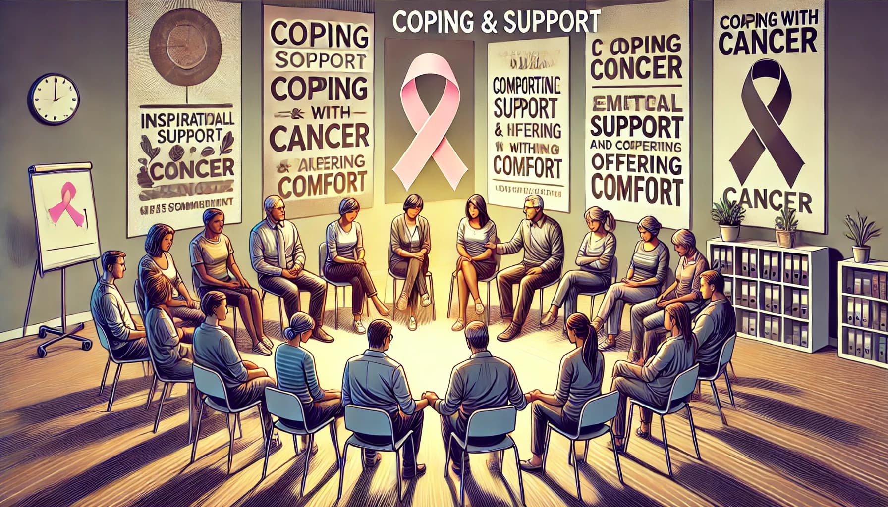 Support group meeting