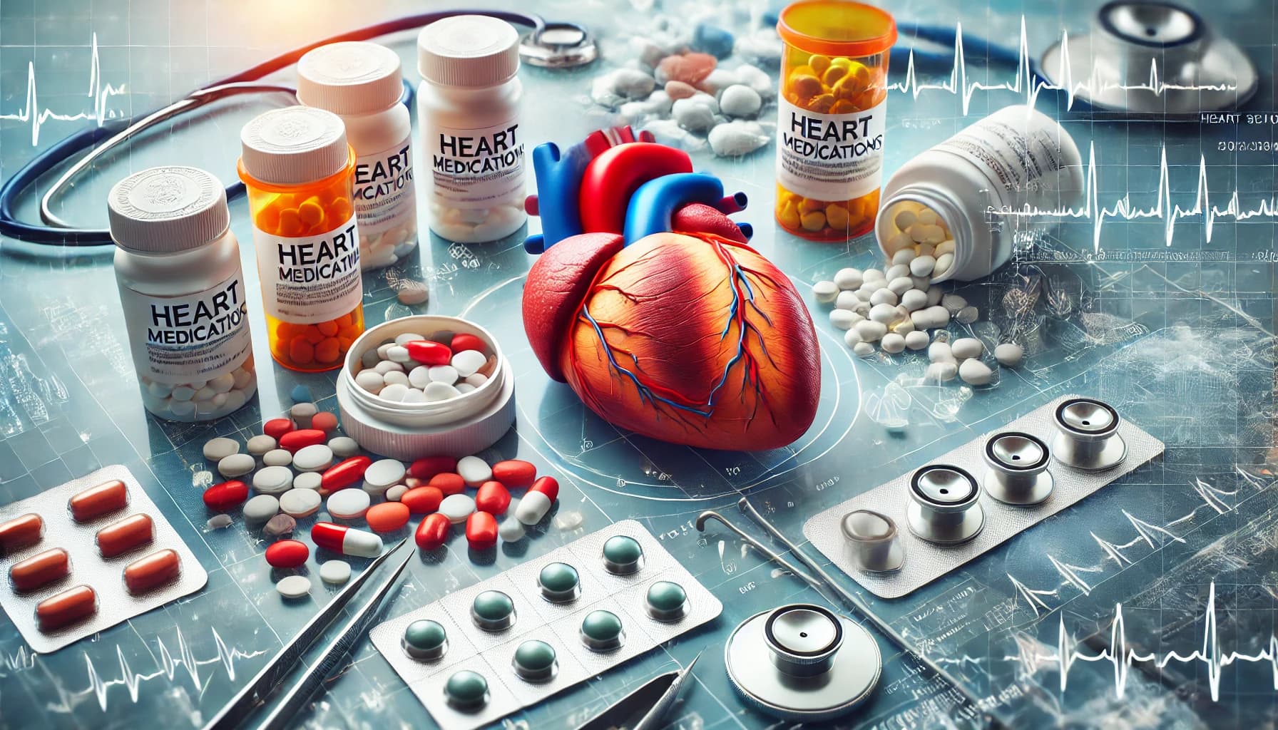 Heart medications and surgical procedures