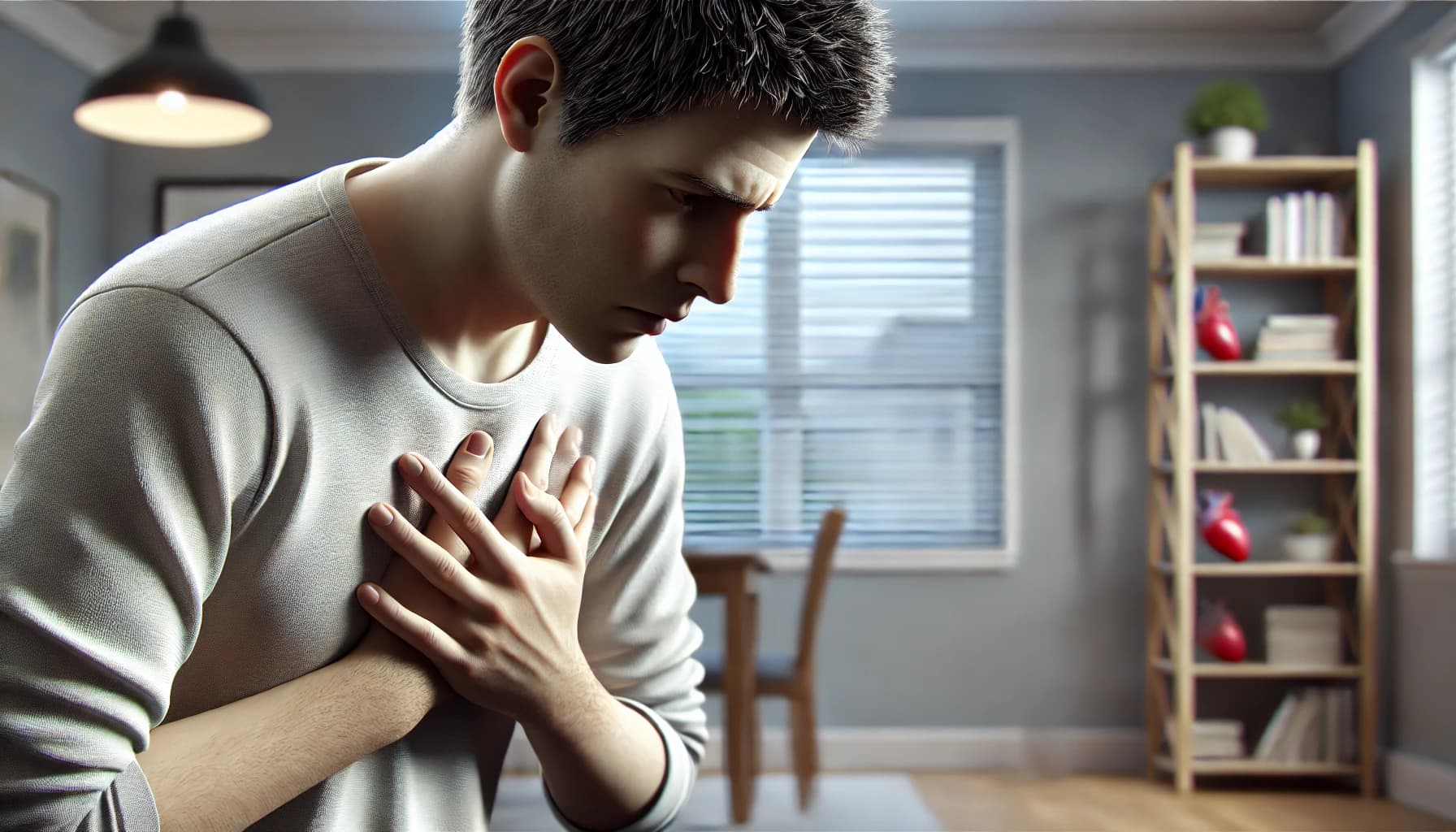 Person showing signs of depression, such as fatigue or loss of interest